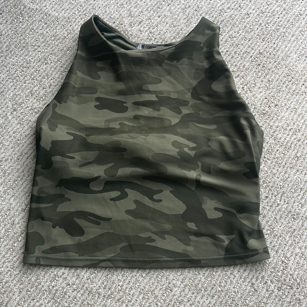 Camouflage Sports Bra